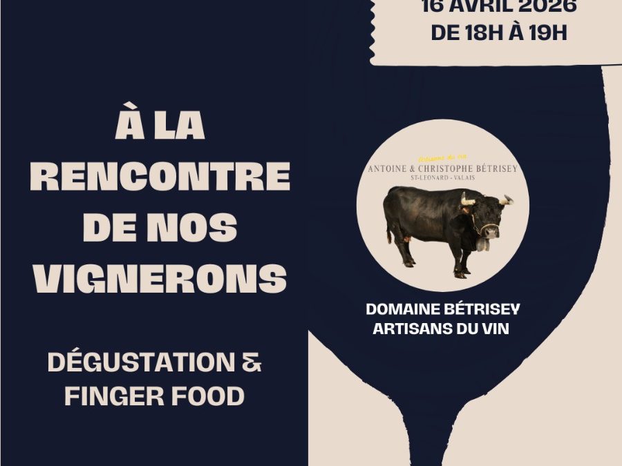 A la rencontre de nos vignerons